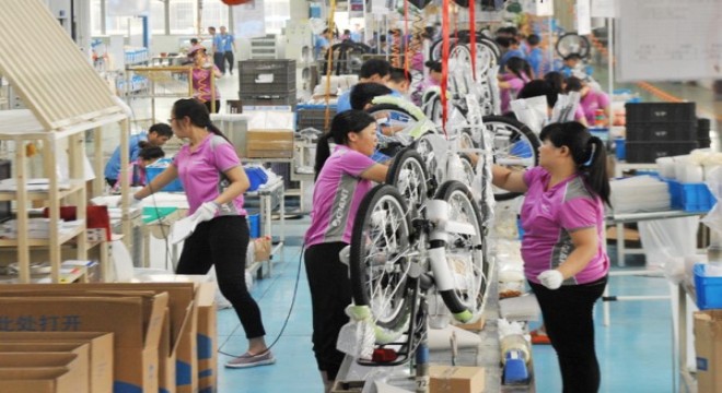 Çin'de bisiklet üretimi yüzde 70 artarak 11 milyon sınırına dayandı