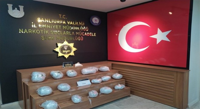 Şanlıurfa'da durdurulan iki araçta uyuşturucu yakalandı