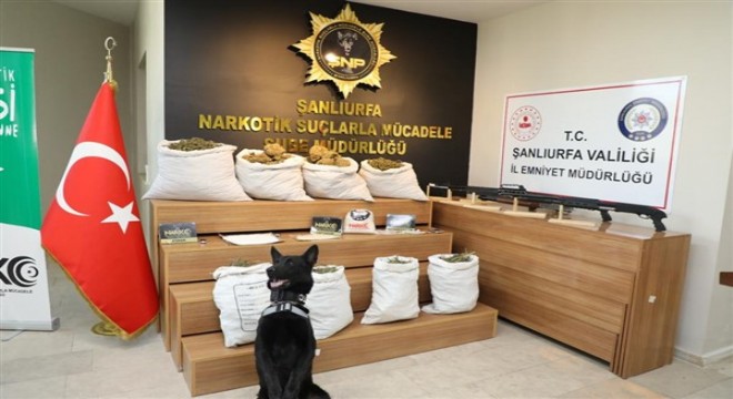 Şanlıurfa'da uyuşturucu operasyonu