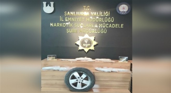 Şanlıurfa'da uyuşturucu operasyonu